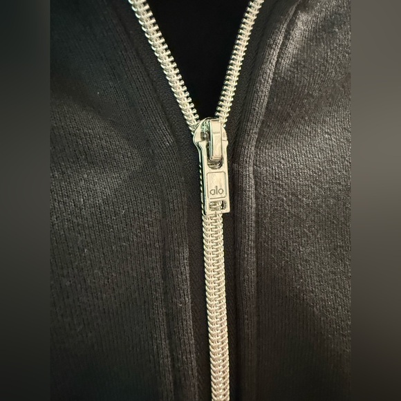 NWT! ALO Yoga Accolade 1/4 Zip Anthracite XL Pullover - Picture 3 of 11